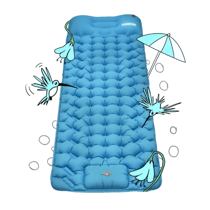 Matelas Gonflable Premium avec Pompe Intégrée – Résistant à l’Eau et à une Utilisation Intense
