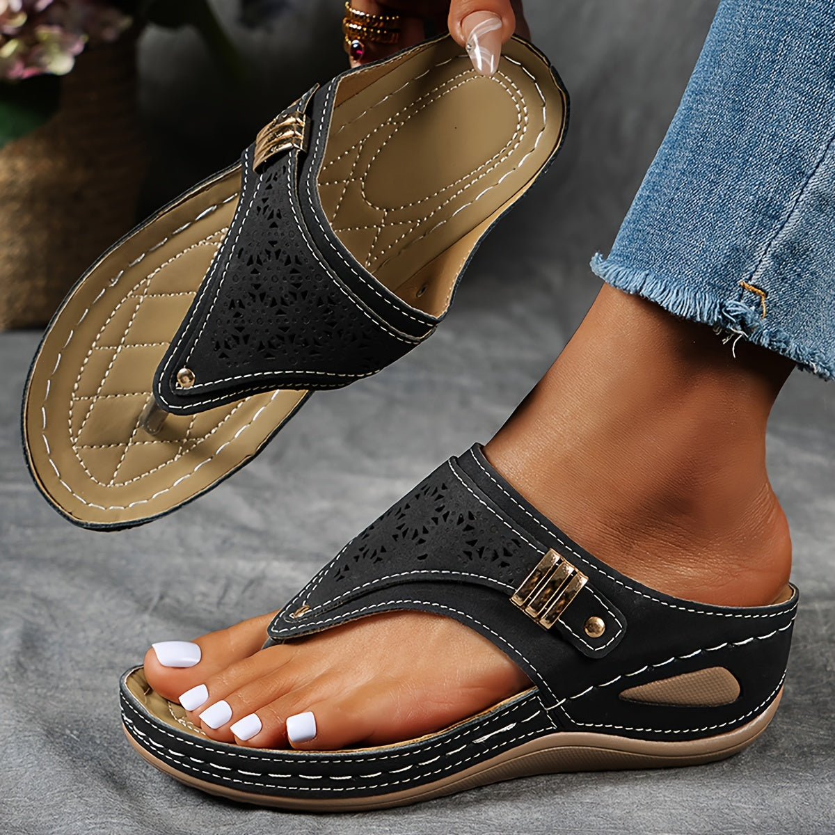 Sandale Bea – Confort Orthopédique Pour Vos Pieds
