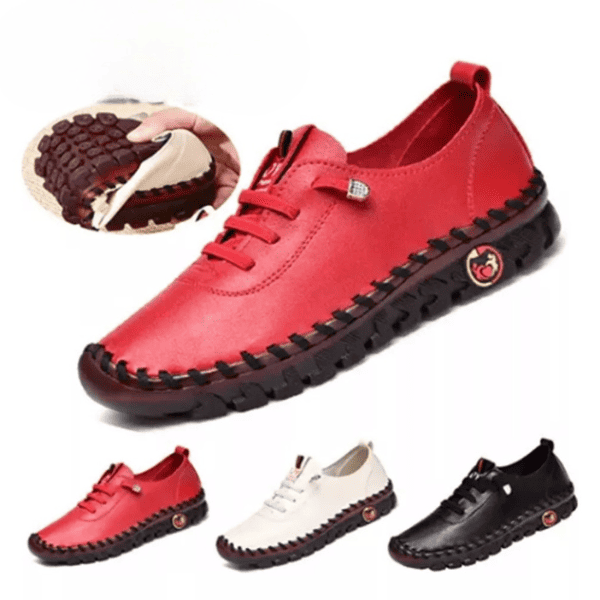 OrthoChic® - Chaussures Orthopédiques Ultra Douces et Flexibles - Cuir de Haute Qualité
