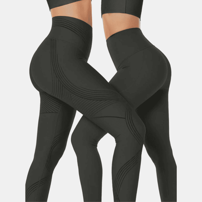 Legging Modeladora Anti-Celulite BelleFit™ 3D – Efeito Levanta Bumbum e Barriga Chapada