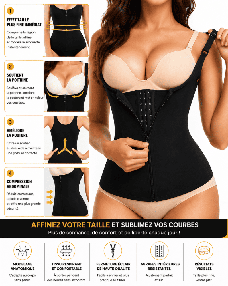 Gaine Sculptante BellaShape™ – Galbe, Soutient et Met en Valeur + Cadeaux Offerts