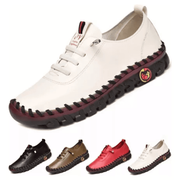 OrthoChic® - Chaussures Orthopédiques Ultra Douces et Flexibles - Cuir de Haute Qualité