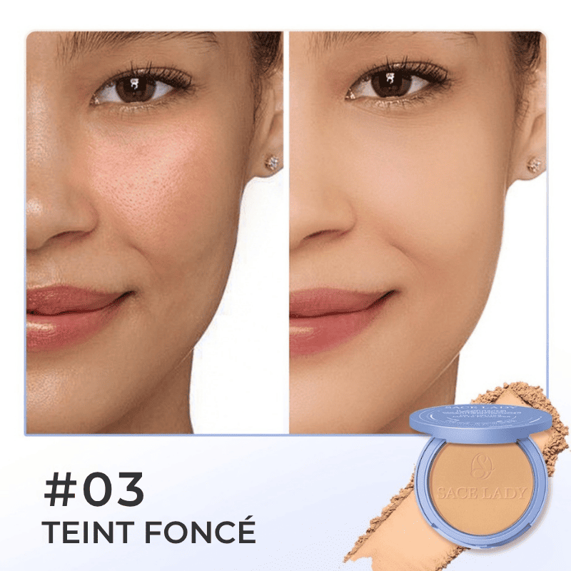 Poudre Visage Anti-Rides et Anti-Brillance – SACE LADY [Achetez-en 1 & Recevez-en 2] + Cadeaux Offerts