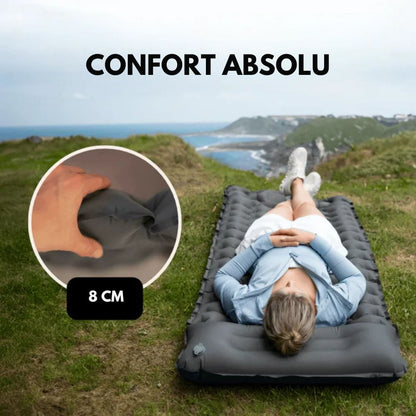 Matelas Gonflable Premium avec Pompe Intégrée – Résistant à l’Eau et à une Utilisation Intense