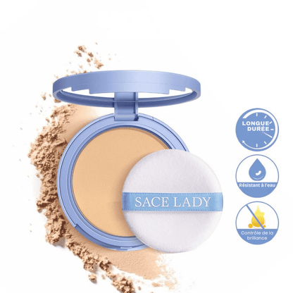 Poudre Visage Anti-Rides et Anti-Brillance – SACE LADY [Achetez-en 1 & Recevez-en 2] + Cadeaux Offerts