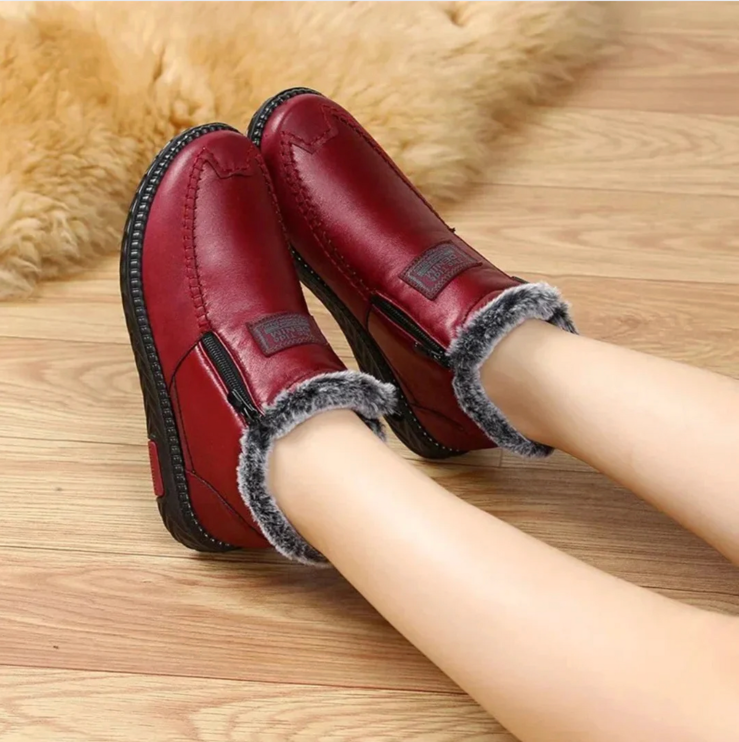 Botte Polaire Orthopédique – Confort pour Marcher sans Douleur + Semelle Offerte