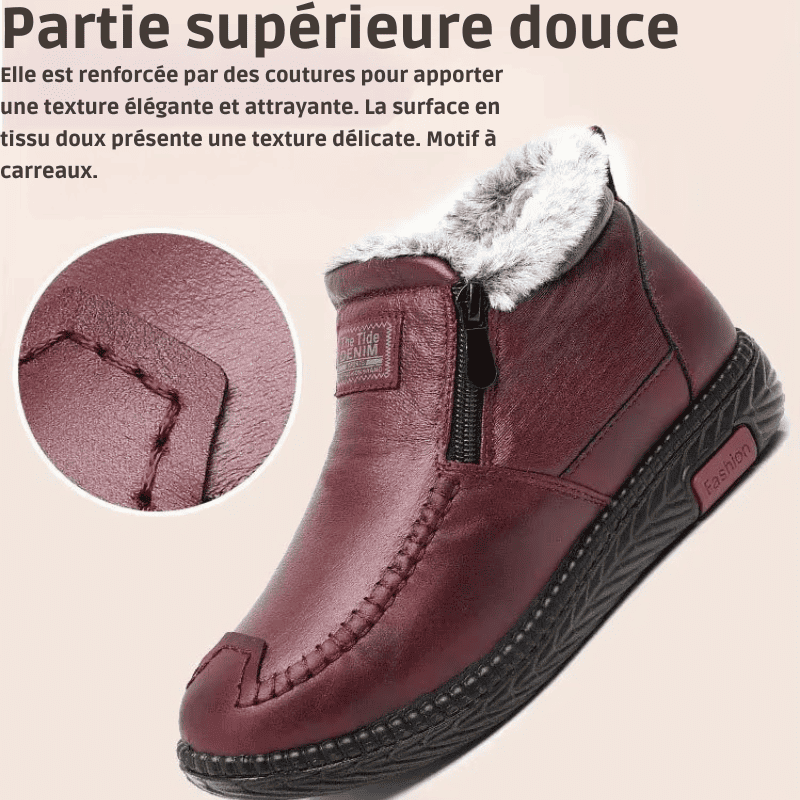 Botte Polaire Orthopédique – Confort pour Marcher sans Douleur + Semelle Offerte