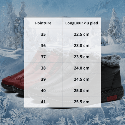 Botte Polaire Orthopédique – Confort pour Marcher sans Douleur + Semelle Offerte